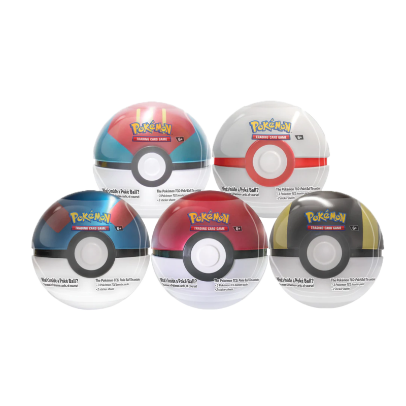 Pokeball Tin Display (Q3 2023) - Maney Cards