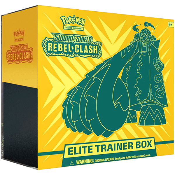 Sword & Shield: Rebel Clash - Elite Trainer Box - Maney Cards