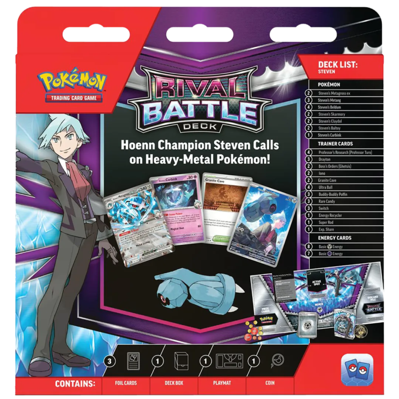 Pokemon Rival Battle Deck [Steven] - Maney Cards