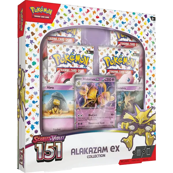 Scarlet and Violet 151 - Alakazam ex Collection - Maney Cards