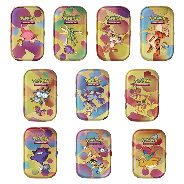 Scarlet and Violet 151 - Mini Tin Display - Maney Cards
