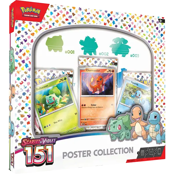 Scarlet and Violet 151 - Poster Collection - Maney Cards