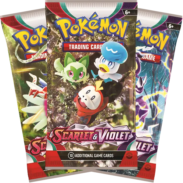 Scarlet & Violet - 3 Booster Pack Blister (Dondozo) - Maney Cards