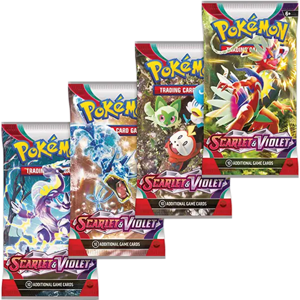 Scarlet & Violet - Booster Box Display - Maney Cards