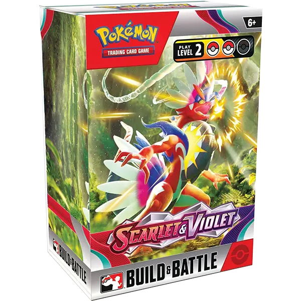 Scarlet & Violet - Build & Battle Box - Maney Cards