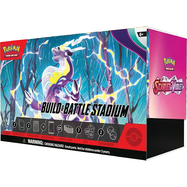 Scarlet & Violet - Build & Battle Stadium - Maney Cards