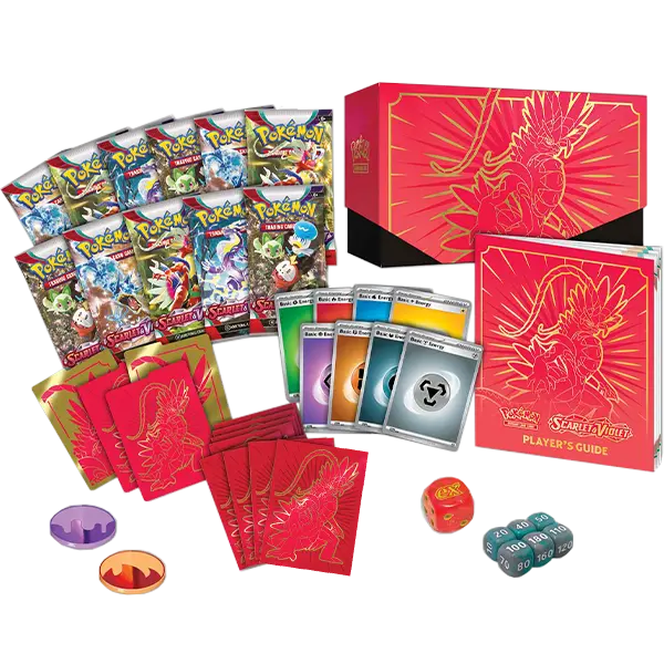 Scarlet & Violet - Elite Trainer Box (Koraidon) - Maney Cards
