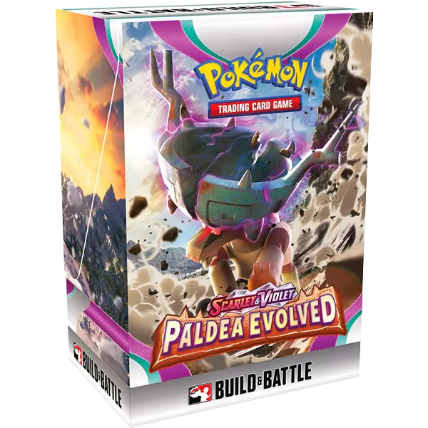 Scarlet and Violet: Paldea Evolved - Build & Battle Box - Maney Cards