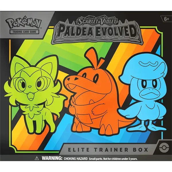 Scarlet and Violet: Paldea Evolved - Elite Trainer Box - Maney Cards