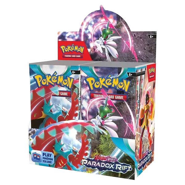 Scarlet & Violet: Paradox Rift - Booster Box Display - Maney Cards