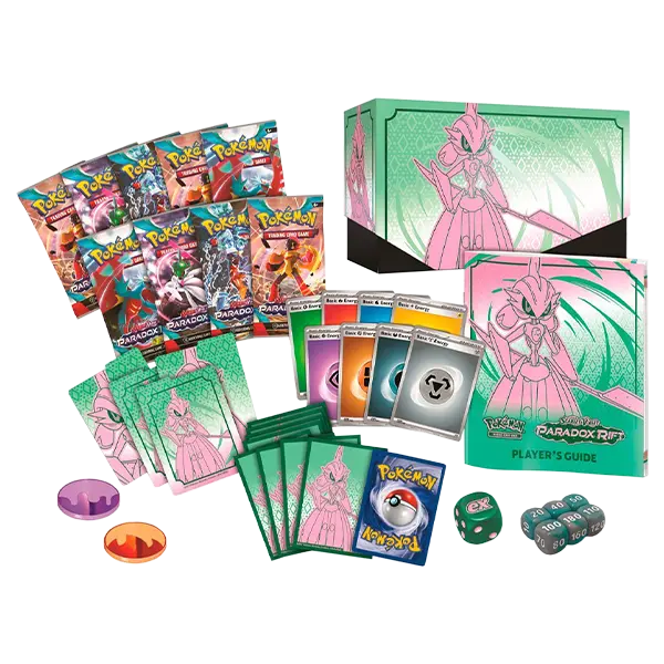 Scarlet & Violet: Paradox Rift - Elite Trainer Box [Iron Valiant] - Maney Cards