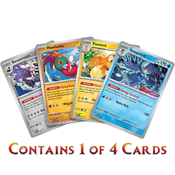 Scarlet & Violet - Build & Battle Stadium - Maney Cards