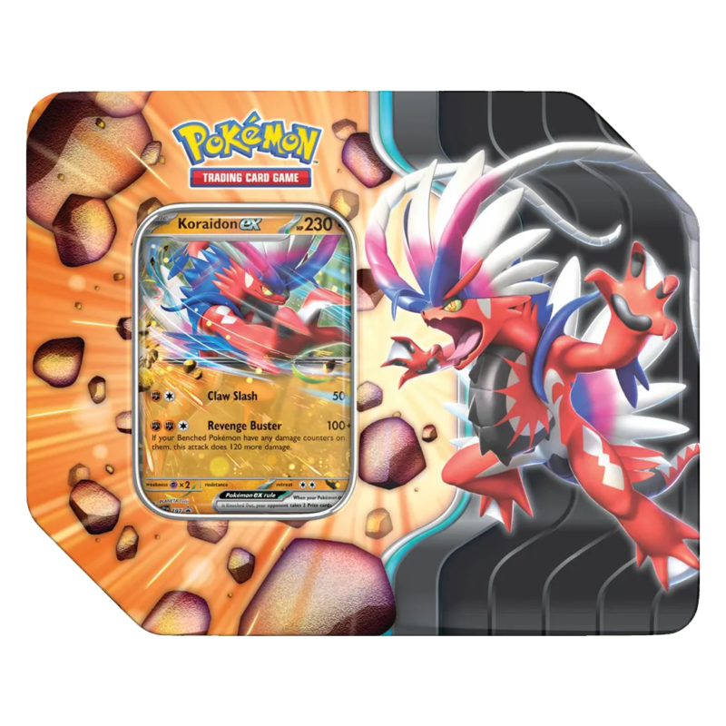 Slashing Legends Tin [Koraidon] - Maney Cards