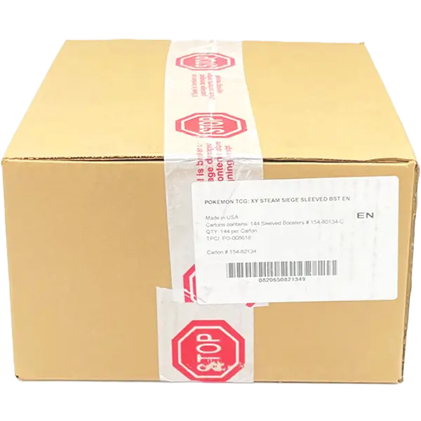 Steam Siege - Sleeved Booster Case (144 Boosters) - Maney Cards