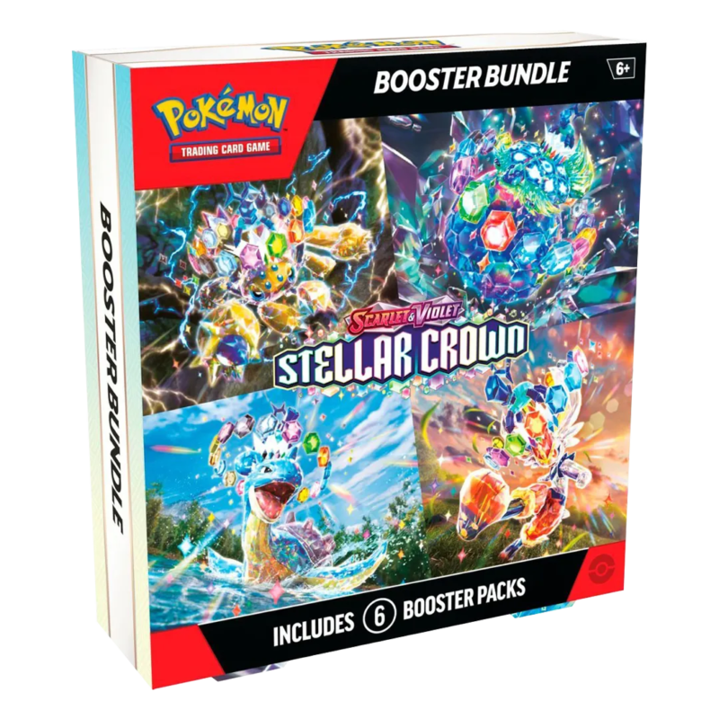 Scarlet & Violet: Stellar Crown - Booster Bundle - Maney Cards