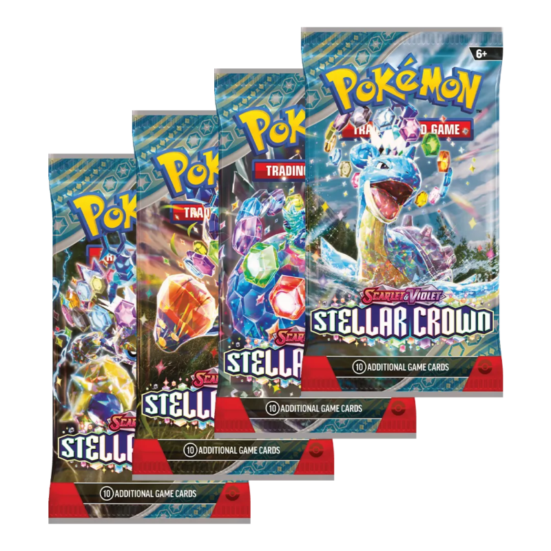 Scarlet & Violet: Stellar Crown - Booster Box Display - Maney Cards