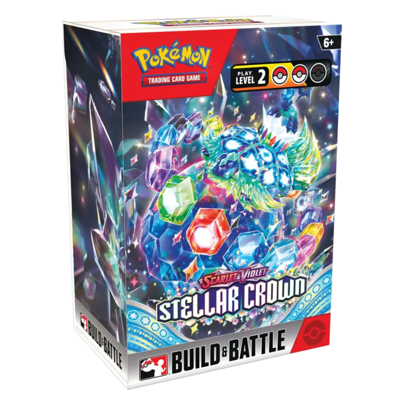 Scarlet & Violet: Stellar Crown - Build & Battle - Maney Cards