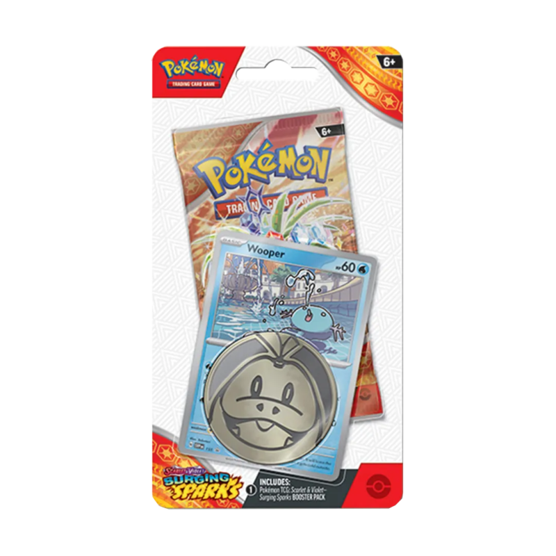 Scarlet & Violet: Surging Sparks - Checklane Blister [Wooper] - Maney Cards