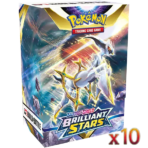 Sword & Shield: Brilliant Stars - Build & Build Battle Box (10 Boxes) - Maney Cards
