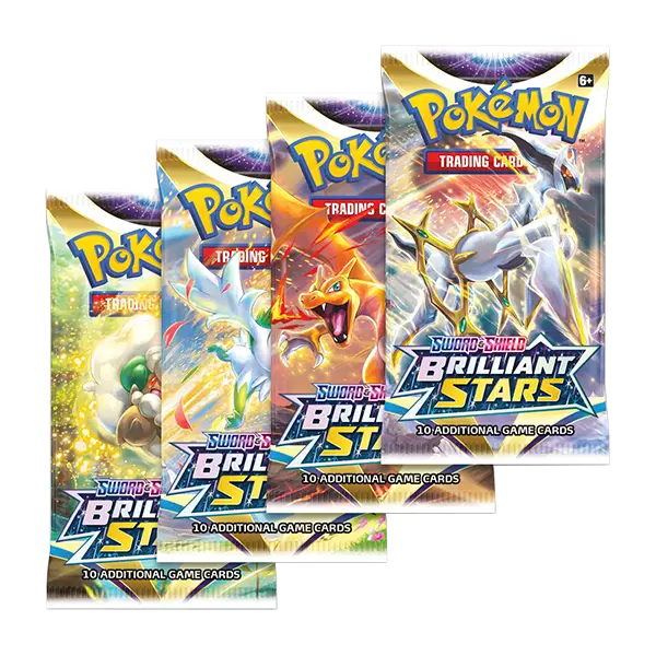 Sword & Shield: Brilliant Stars - Build & Build Battle Box (10 Boxes) - Maney Cards