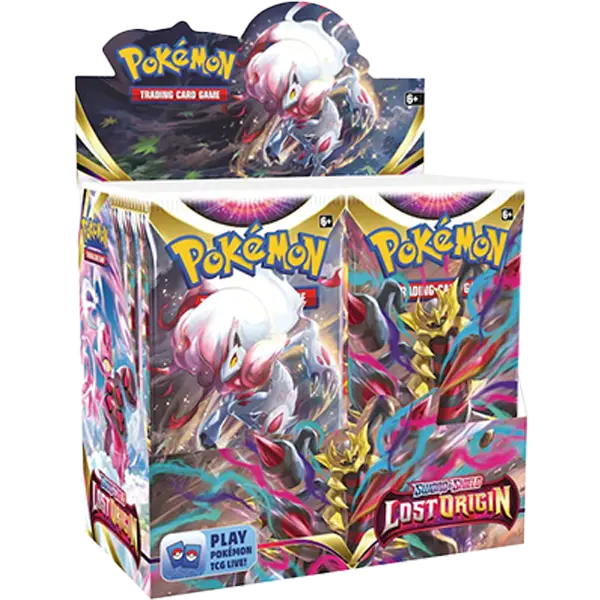Sword & Shield: Lost Origin - Booster Box Display - Maney Cards