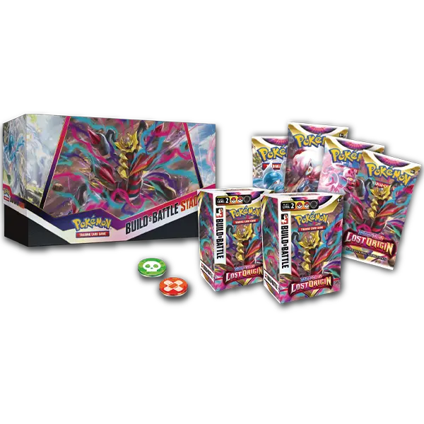 Sword & Shield: Lost Origin - Build & Battle Stadium - Maney Cards