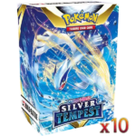 Sword & Shield: Silver Tempest - Build & Build Battle Box Display (10 Boxes) - Maney Cards