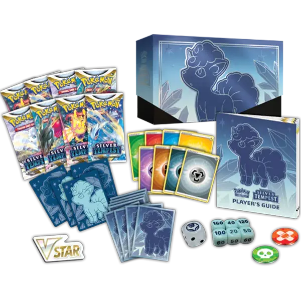 Sword & Shield: Silver Tempest - Elite Trainer Box - Maney Cards