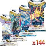 Sword & Shield: Silver Tempest- Sleeved Booster Case (144 Boosters) - Maney Cards