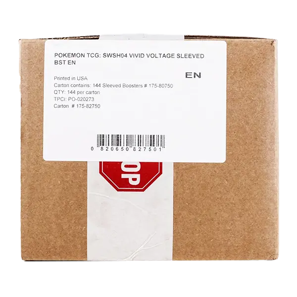Sword & Shield: Vivid Voltage - Sleeved Booster Case (144 Boosters) - Maney Cards