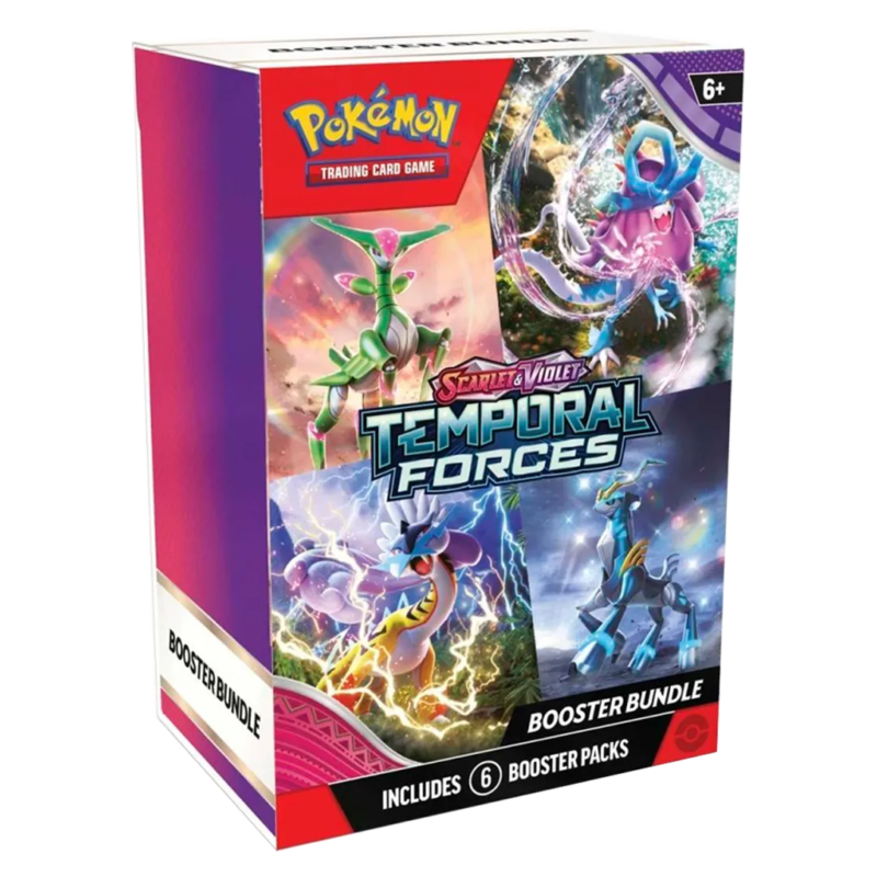 Scarlet & Violet: Temporal Forces - Booster Bundle - Maney Cards