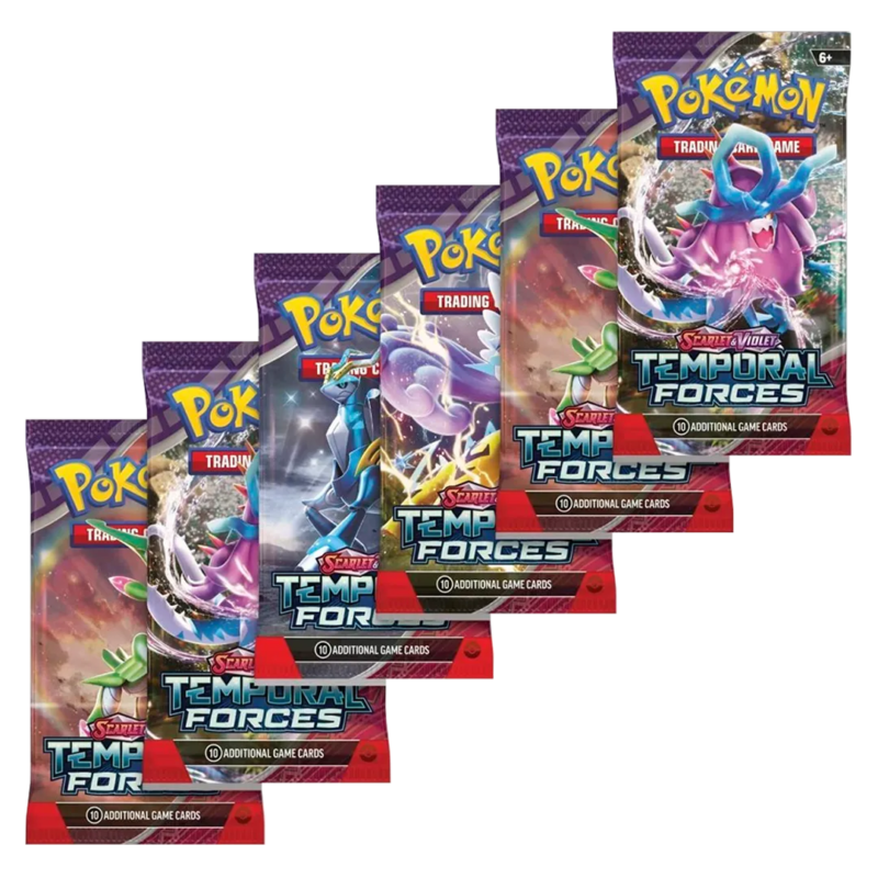 Scarlet & Violet: Temporal Forces - Booster Bundle - Maney Cards