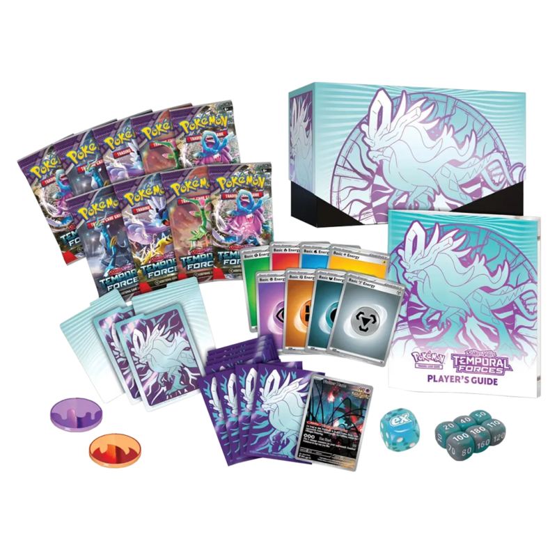 Scarlet & Violet: Temporal Forces - Elite Trainer Box [Walking Wake] - Maney Cards