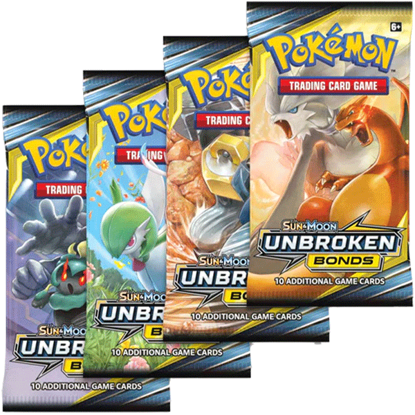 Sun & Moon: Unbroken Bonds - Booster Box Display - Maney Cards