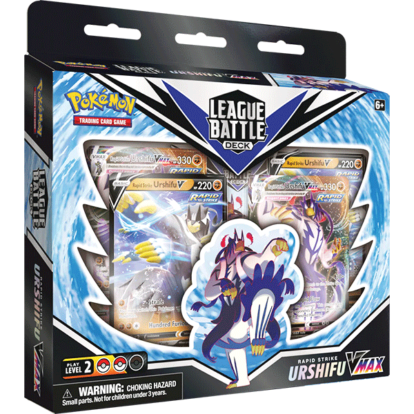 Urshifu-Battle-Deck-Box Rapid Strike Urshifu VMAX League Battle Deck - Maney Cards