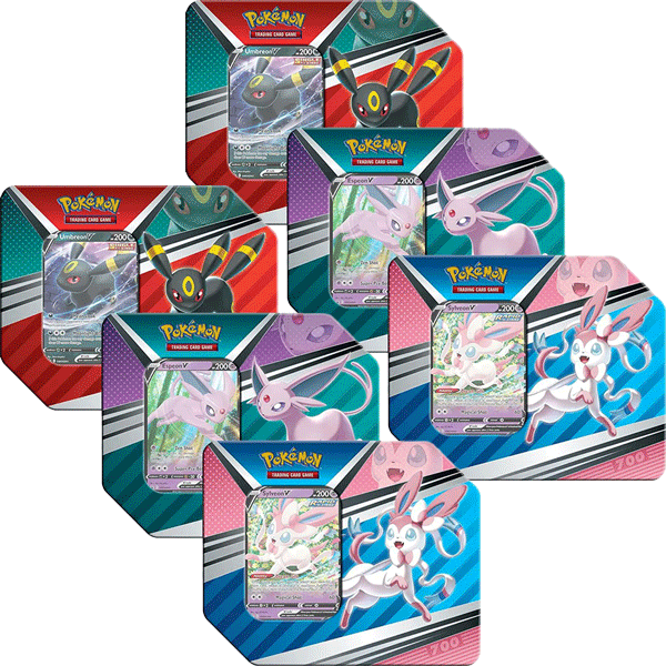 V Heroes Tin Case (6 Tins) - Maney Cards