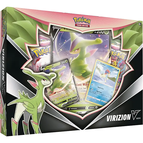 Virizion V Box - Maney Cards