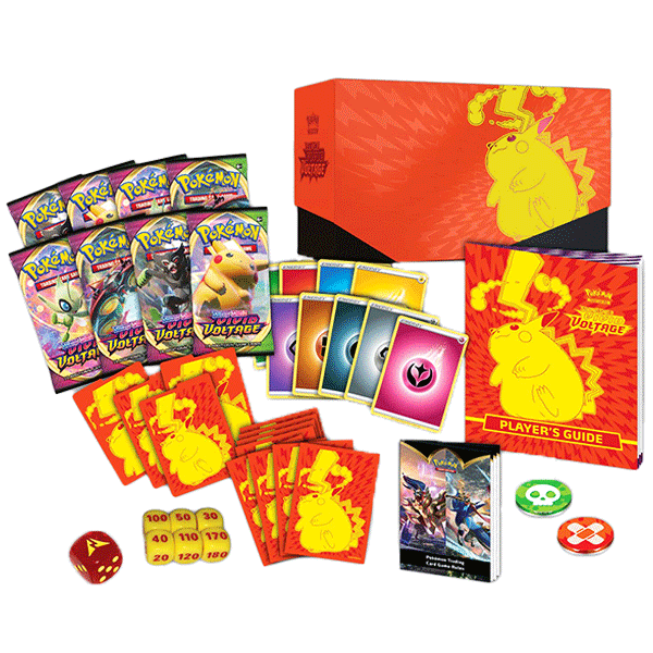 Sword & Shield: Vivid Voltage - Elite Trainer Box - Maney Cards
