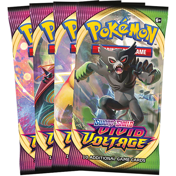 Sword & Shield: Vivid Voltage - Booster Box Display - Maney Cards