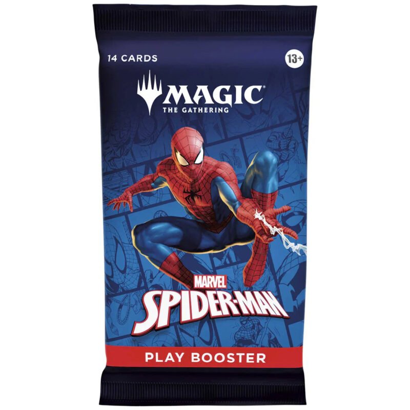 Magic: The Gathering - Marvel Spider-Man Play Booster (30 Count) - Maney Cards