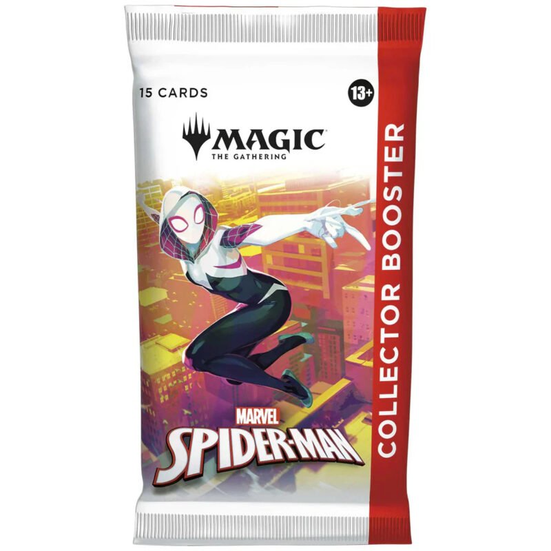 Magic: The Gathering - Marvel Spider-Man Collector Booster (12 Count) - Maney Cards