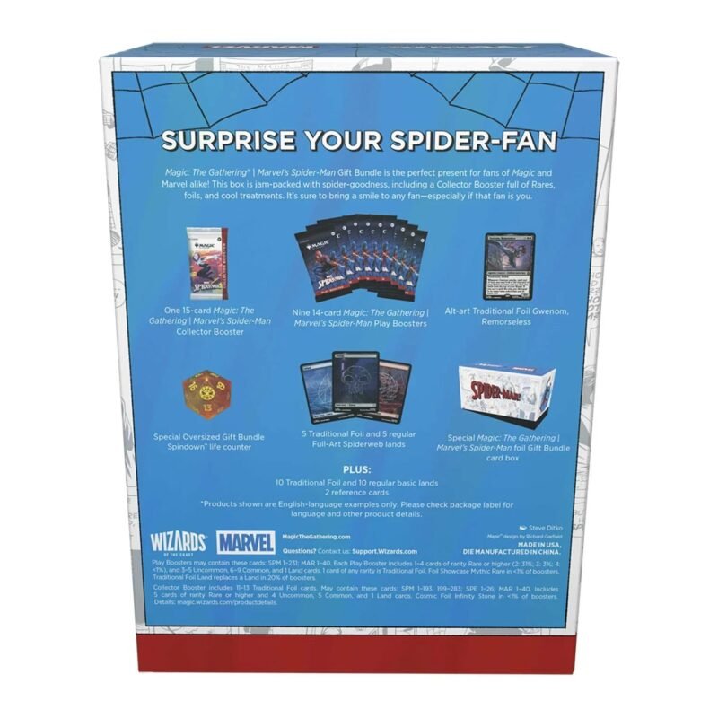 Magic: The Gathering - Marvel Spider-Man Gift Bundle - Maney Cards