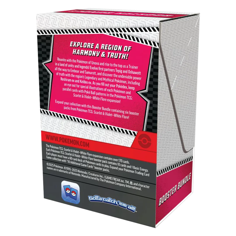 White Flare Booster Bundle - Maney Cards