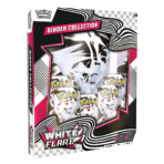 White Flare Binder Collection - Maney Cards