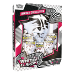 White Flare Binder Collection - Maney Cards