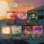 Magic: The Gathering - WPN Exclusive Non Foil Secret Lair - Sonic The Hedgehog: Friends & Foes - Maney Cards