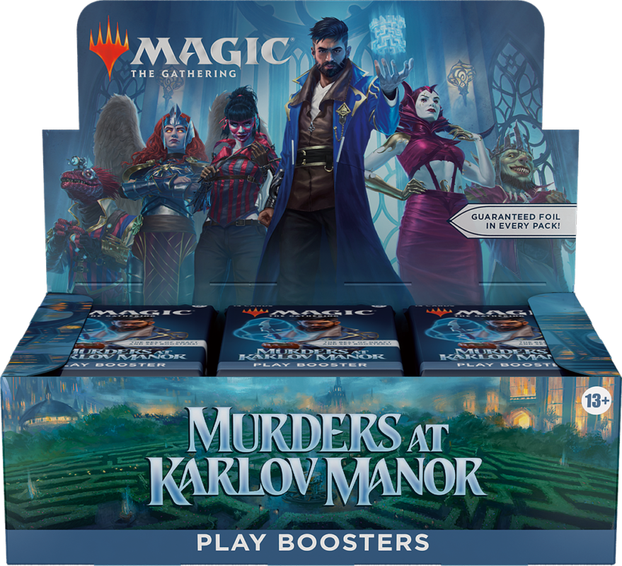 Magic: The Gathering - Murders at Karlov Manor Play Booster (36 Count) - Maney Cards