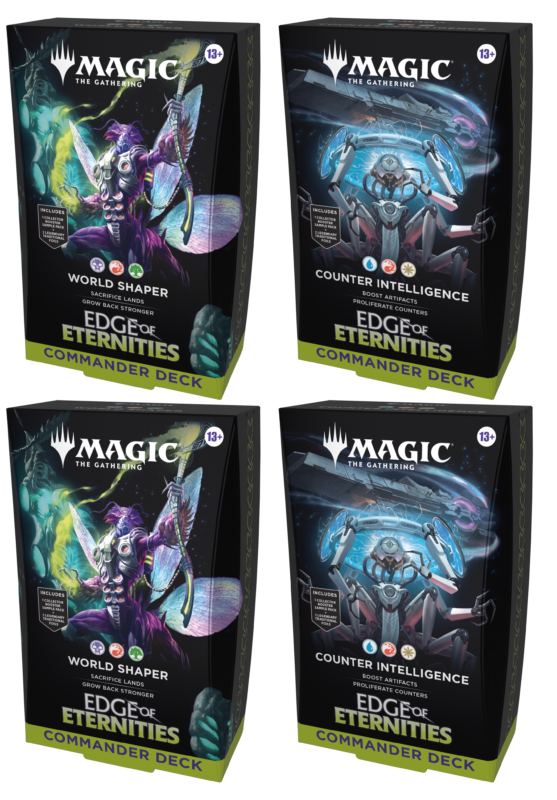 Magic: The Gathering - Edge of Eternities Commander Deck (4 Count) - Maney Cards