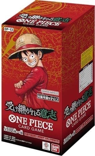 One Piece Card Game: Carrying On His Will (OP-13) Booster Box [JP] - Maney Cards