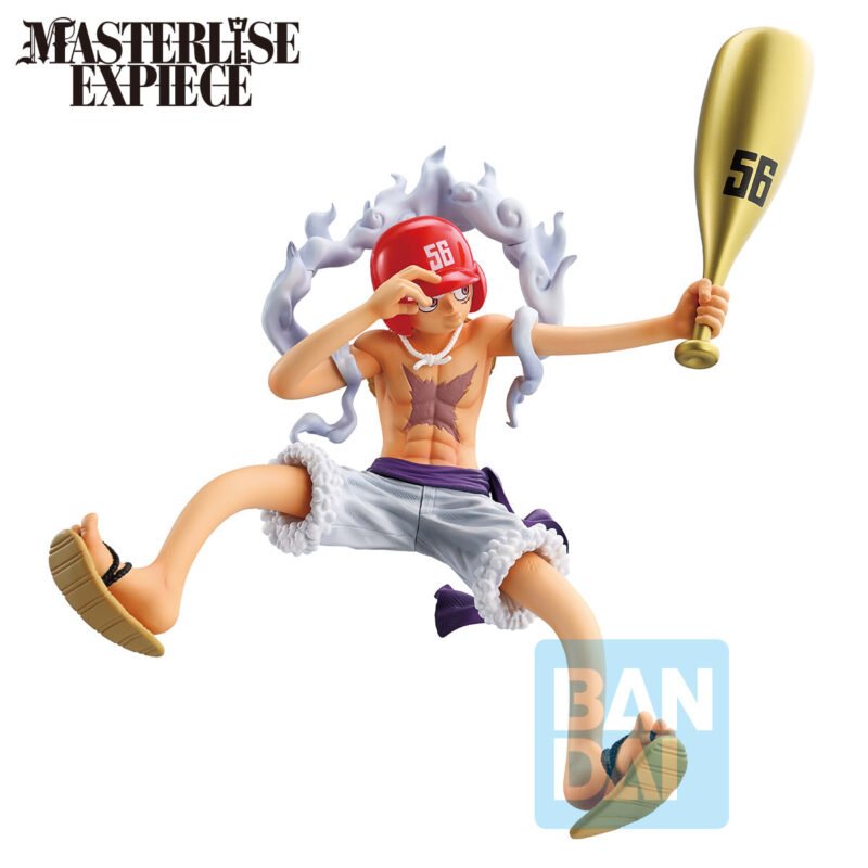 One Piece Ichibansho Figure Masterlise Expiece Monkey D. Luffy Gear 5 Baseball Ver. Action Figure - Maney Cards